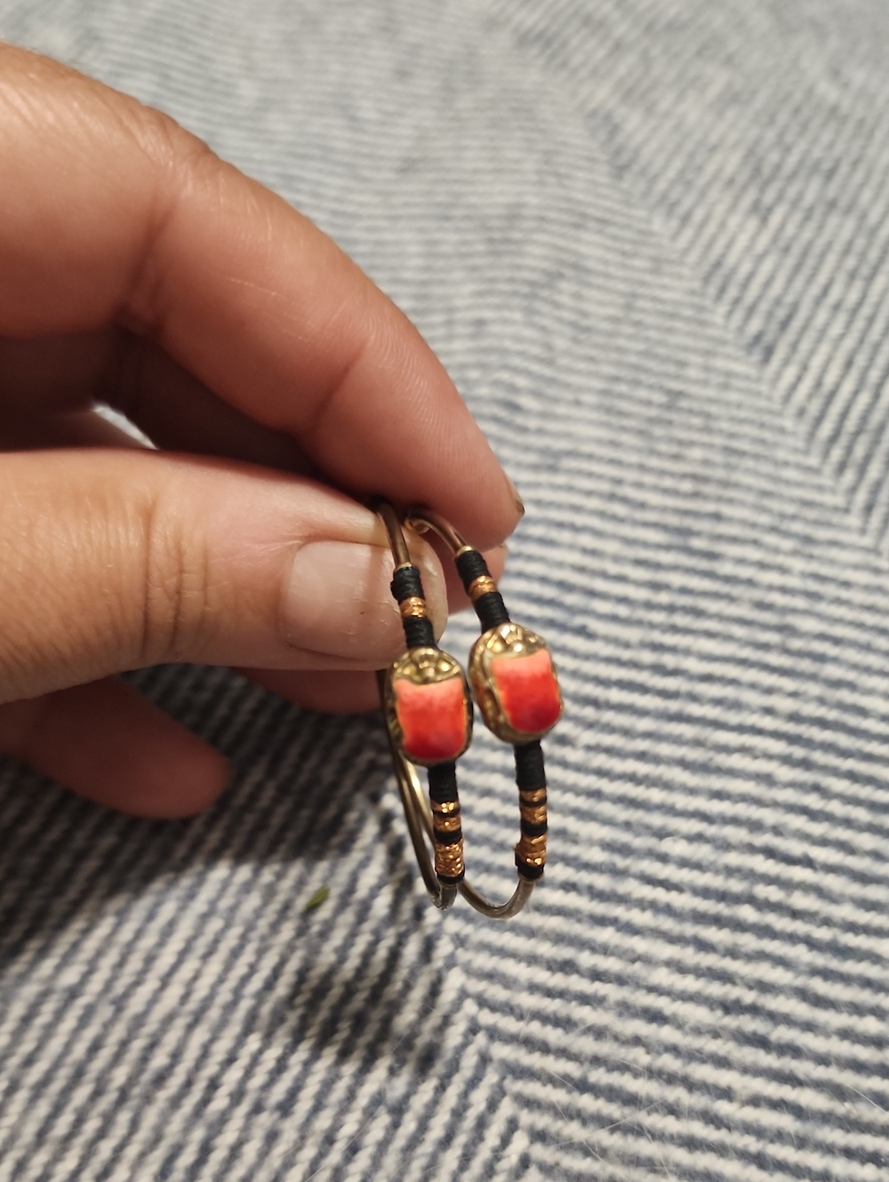 Scaramouche Gold-Tone Hoop Earrings